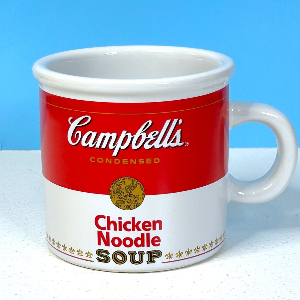 Campbells Chicken Noodle Soup Large Oversized Mug Bowl 2016 Coffee Cup Teleflora